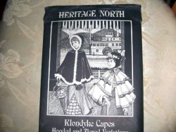 1880s VICTORIAN KLONDYKE HOODED OR TIERED CAPES CANADA PATTERN
